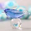 HD 18 styles Crystal Animal Figurines Collection Verre Couper Statue Cadeau Cadeau Cadeau Cadeau Décor Mariage Faveurs 211101