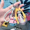 Yaratıcı Sailor Moon Keychain Sevimli Karikatür Anahtarlık Bayanlar Çanta Araba Anahtar Çan Yüzlü Erkekler ve Kızlar Doğum Günü Hediyesi G10194028928