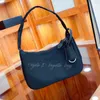 2021 Luxurys Designers Women Portfles Ladies Letter Zwykły Nylon Skórzany Torba Na Ramię Torebki Messenger HOBOS Torby sprzęgła Moda Casual Zamek Zipper Totes Cross Ciała