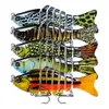 1 PZ Multi-Sezione Pesca Esche Hard Esche Esche Multicolor Misto 100mm 15.5g 6 # Ganci da pesca Ganci da pesca Pesca Affacciale Accessori Wei_507