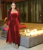 CM.YAYA Active Velvet Sweatsuit Two 2 Piece Set for Women Fitness Outfit X-long Cloak Tops + Bodycon Romper Tracksuit 210930