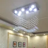 Lampe pendante moderne K9 Lustre en cristal éclairage Lustre Suspension Luminaire Lampen pour salle à manger lampes suspendues déco maison