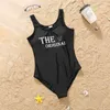 Summer Family Matching Swimwear Mother Swimsuit Mommy And Me Bikini Clothes Father Mom Daughter Son Bathing Suit 210417