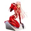 Darling in the FRAN Anime Figures Zero Two 02 vêtements rouges 16 cm fille sexy Figure PVC Action Figure Collection Modèle Poupée Cadeaux X0503