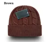メンズデザイナービーニーハットウールニットハット女性ブランド暖かい冬の豆デザイナーニットキャップ多機能帽子キャップカプス