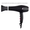 Sèche-cheveux professionnel chaud et froid 2400W puissant sèche-cheveux multifonction 2 vitesses 3 chauffage réglable