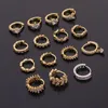 1 st 20g Cz Ear Piercing Jewelry Brosket Hoop Earring Fashion Tragus Daith Conch Rook Snug Lobe Huggie269e