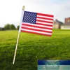 США Рука развевающийся флаг квадратный флаг баннер-патриотическое событие американский флаг украшения спортивные бар украшения заправка фабрики цена эксперт дизайн качества