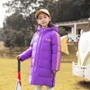 Winter Children's warm Down Jacket for girls clothes Thicken windproof clothing snowsuit Outerwear & Coats kids parka 4-12Years H0909
