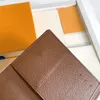 New Designer High Quality Passport Cover Classic Men Women Card Holder Fashion Passports Holders Covers With Box.