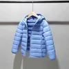 Vidmid Kinderen 2-14 jaar oud Katoenen Gewatteerde kleding voor jongens Meisjes Kids Fleece Hooded Jassen P5076 211027