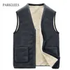 cotton fleece vest