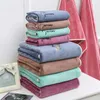 Towel 16 Colors Coral Fleece Absorbent Hming Face Hand Bath Microfibre Bathroom s Microfiber beach Sets 210728