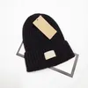 Kvinnor Mode Designers Beanie Hat Beanies Märke Kepsar Hattar Mens Vinterlock för Män Broder Broderi Unisex Höst