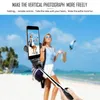 Colorido sem fio Bluetooth selfie vara dobrável mini tripé expansível monopé com controle remoto para iPhone ios android telefone