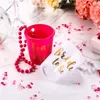 Bachelorette و العروس حزب الديكور النار قلادة الزجاج مع احباط الذهب لحفلات الزفاف bachelor bridal shower rre11323