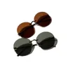 Frameless Metal Luxury Large Frame Men Women Sunglasses Round And Glasses UV4004190733