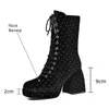 ALLBITEFO size 34-43 Waterproof platform shoe soft flock women boots fashion women heels shoes ankle boots motocycle boots 210611