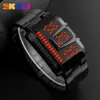 Skmei Mode Kreative Led Sport Uhren Männer Top Luxus Marke 5atm Wasserdichte Uhr Digitale Armbanduhren Relogio Masculino Q0524