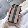 أفضل حالات هاتف الأزياء لـ iPhone 15 Pro Max 15 14 Plus Case 11 13 12 14 Pro Max XR XS X XSmax Pu Leather Bee Snake Shell Samsung S23U S23P S22U Note 10 20u with Lanyard