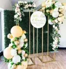 Décoration de mariage de jardin Favors Flower Arch Cake Stand Grand événement DIY Propytes métalliques Cadre Met Faire d'anniversaire Baptême Baptême Tab 283M