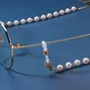 Women Girl Anti Lost Pearl Eyeglasses Chains for Gift Party Mask Eyewear Fashion Accessories Wholesale Price
