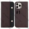 Capas de telefone da moda para iPhone 13 Pro max 12 11 11Pro XR XSMAX concha de couro Multifuncional pacote de cartão de armazenamento carteira capa