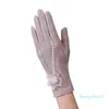 Five Fingers Gloves Breathable Mesh Outdoor UV-proof Riding Screen Mittens Household Summer Sun Protection Bike Cycling
