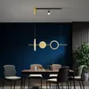 Hanglampen 2022 LED voor Home Dining Room Kitchen Island Bar Nordic Decoratie Stijl Dineer Table Lighting Plafond Kroonluchter