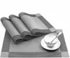 Tapis Pads 4 pièces/ensemble moderne élégant PVC napperon Table à manger tapis café anti-dérapant napperons bol Pad tasse sous-verres