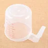 250/500/1000ml High Quality Plastic Measuring Cup Tools Clear Scale Show Transparent Mug Handle Pour Spout 3 sizes RH1697