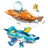 Criador Anime Octonauts Octopod Octopus Barnacles Bonecas Blocos de construção Conjuntos de tijolos Modelo de desenho animado clássico Brinquedos para presente infantil G220214