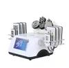 6 IN 1 Cavitation Radio Frequency Body Shaping Weight Loss 40K Ultrasonic Vacuum Bipolar RF Liposuction Lipo Laser Slimming Machine Salon Home Use