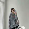 Kith Hoody Vêtements Automne Pull Hommes Couleur Naturelle Chemises De Basket-Ball Lettre Stickers Sweats À Capuche Parfaits pour Jeans Zo8a 452 173