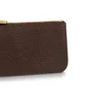 Новый классический французский дизайнерский чековой книжка женщина кошелька по кредитной карте держатель фотоэлектрический кошелек коричневый моно Грамм белый клетчатый холст кожаный кошелек