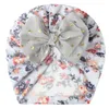 Bella Shiny Bowknot Babys Cappelli Carino Neonate Ragazzi Cappello Turbante Morbido Berretto Neonato Berretti Testa Avvolge DD385