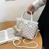 Borsa quotidiana Borsa piccola Borsa da donna Estate Versatile 2023 Nuova moda Borsa a mano generosa Borsa a tracolla per cartoni animati