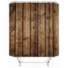 Musife Custom Hochwertiger Duschvorhang aus altem Holz, wasserdicht, für Badezimmer, Polyestergewebe, Badezimmervorhang 210402