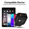 18W быстрый зарядка QC 3.0 PD Type C USB сотовые зарядные устройства US UU UK Plug для iPhone 11 12 Pro Max X XR 7 8Plus Samsung Note 20