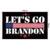 3 * 5 FT Vamos lá Bandeira de Brandon 90 * 150cm Trump 2024 Bandeira da Campanha WLL1215