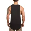 Marca New Gym Tank Top Mens Musculação Sem Mangas Camisa Casual Camisas Homens Stringer Fitness Singlets Muscle Tanktop 210421