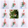 Christmas Quarantain Ornamenten 2021 Gepersonaliseerde Speelgoed Survivor Family Christmas Tree Lighting Ornament Decorations Party Gunst Geschenken