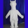 Performans Beyaz Peluş Alpaka Maskot Kostümleri Noel Fantezi Parti Elbise Karikatür Karakter Kıyafet Takım Elbise Yetişkin Boyutu Karnaval Paskalya Reklam Tema Giyim