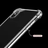 iPhone 15 14 Pro Max Transparent Phone Case for Apple 13 12 Samsung Galaxy S23 S24 Plus Note 20 Ultra 1.5mm Clear Soft TPU Air Pocket Raised Corner Coque Fundas Back Cover