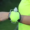 Kreatywny przenośny mini nadgarstek butelka wodna na świeżym powietrzu Camping sporty silikonowe butelki do picia