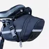 PU étanche vélo selle siège arrière sac de rangement ultra-léger vélo queue sac de selle vtt route vélo réparation outils sacoche 394 Z2