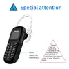 Mini mobiltelefon gtstar l8star bm70 mobiltelefon hörlurar 0,66 tum oled skärm trådlös Bluetooth röstficka mobiltelefon 300mAh