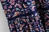 foridol foridol print bohemian long skrits Womens High Weist Blue Hollow Out Maxi Maxi Maxi A-Line Summer Summer Skirt Skirt Dounts 210415
