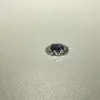 Forma ovale 10x14mm 8 carati GRA sintetico colore bianco D VVS Flatback Rose Cut Moissanite pietra preziosa per gioielli di moda H1015