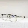 Lunettes optiques pour hommes femmes Style rétro 6013 lentille Anti-lumière bleue plaque carrée cadre complet avec boîte